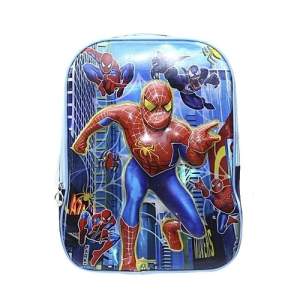 Oxford Fabric Lighting School Bag - Spiderman
