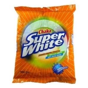 Chaka Super White Washing Powder - 500gm