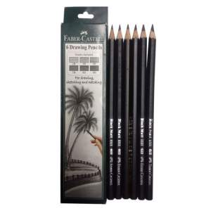 Faber Castell BlackMatt Pencil - 2B