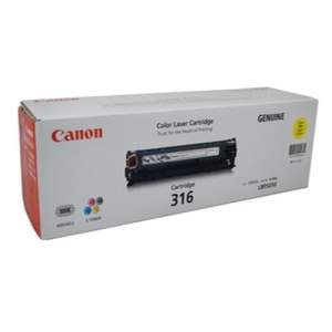 Genuine Canon LBP5050 Color Laser Toner 316 (Yellow) General 