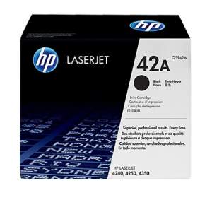 Laser Genuine HP Toner 42A (Black)