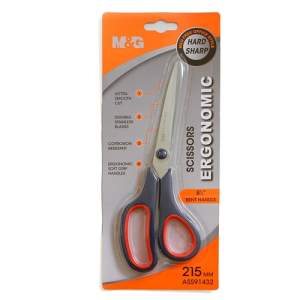 M&G Bent Handle Scissor - 8.5"