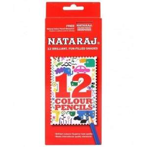 Nataraj Classic Color Pencil - 12 Pcs (Long) 
