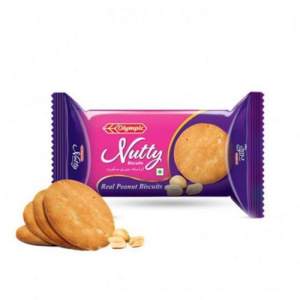 Olympic Nutty Real Peanut Biscuit, 80gm