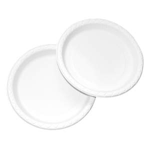 One Time Plastic Plate 100 pcs - Small