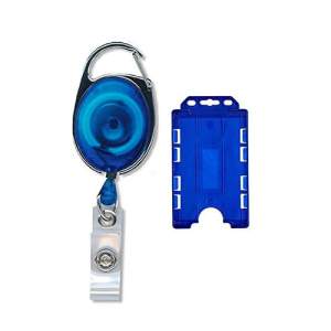 ID Card Holder with Ring