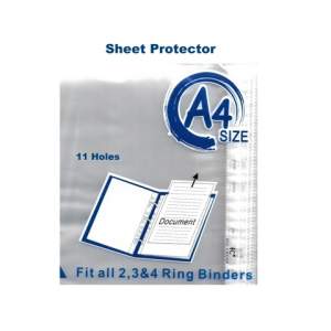  Sheet Protector - A4, 11 Holes (China)