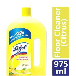 Lizol Floor Cleaner (Citrus) - 975 ml