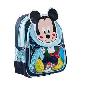 Polyester School Bag - Mickey Blue