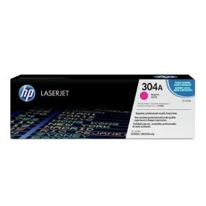 Color Laser Genuine HP Toner 304A Magenta 
