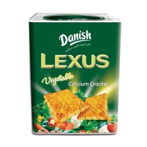 Danish Lexus Veg. Calcium Cracker Tin - 700 gm