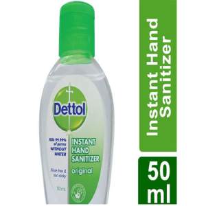 Dettol Instant Hand Sanitizer, 50 ml 