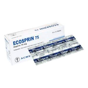 Ecosprin 75mg - 10 pcs