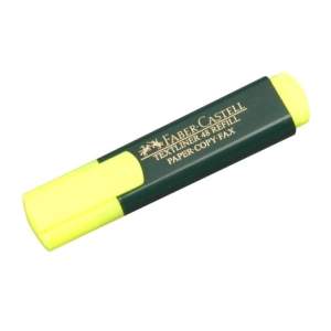 Faber Castell Highlighter Pen-Yellow/Neon
