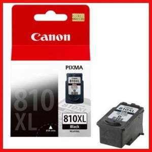 Genuine Canon Cartridge 810 XL, Black, Each 