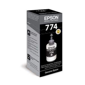 Genuine Epson PIGMENT BLACK INK BOTTLE T7741 for M100, 140ML 