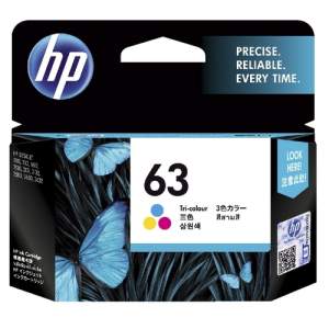 HP 63 Tri-color Original Ink Cartridge 