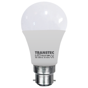 Transtec LED Light -Cold Day Light-13 watt-B22 (Pin Type)