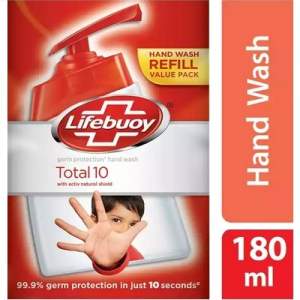 Lifebuoy Handwash Liquid Refill (Total 10) - 170ml