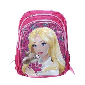 Oxford Fabric School Bag - Barbie