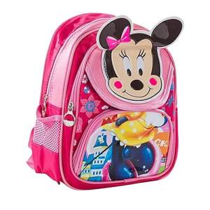 Polyester School Bag - Mickey Pink