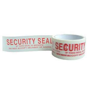 Security Printed Tape, 57mm X 50 yards