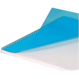 Spiral Binding Cover - A4 Blue (100 Sheets/ Pack ) 