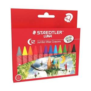   Staedtler Luna Wax Crayons - 12 pcs (small)