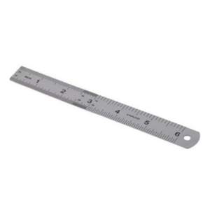 Stainless Steel Scale - 6"