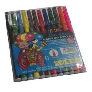 Water Color Sign Pen - Pack of 12