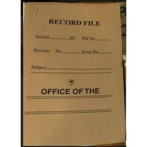 Record File (L/C File) - Good quality